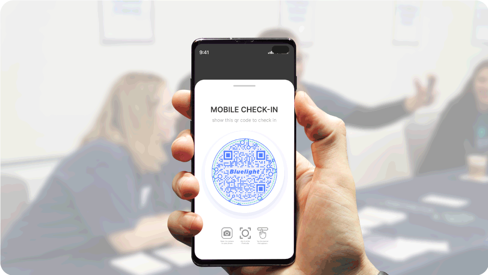 scan to check in