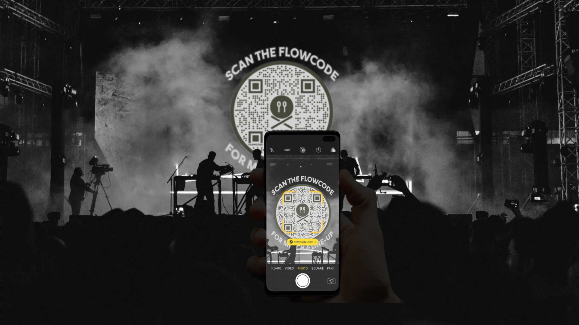 Flowcode QR at events