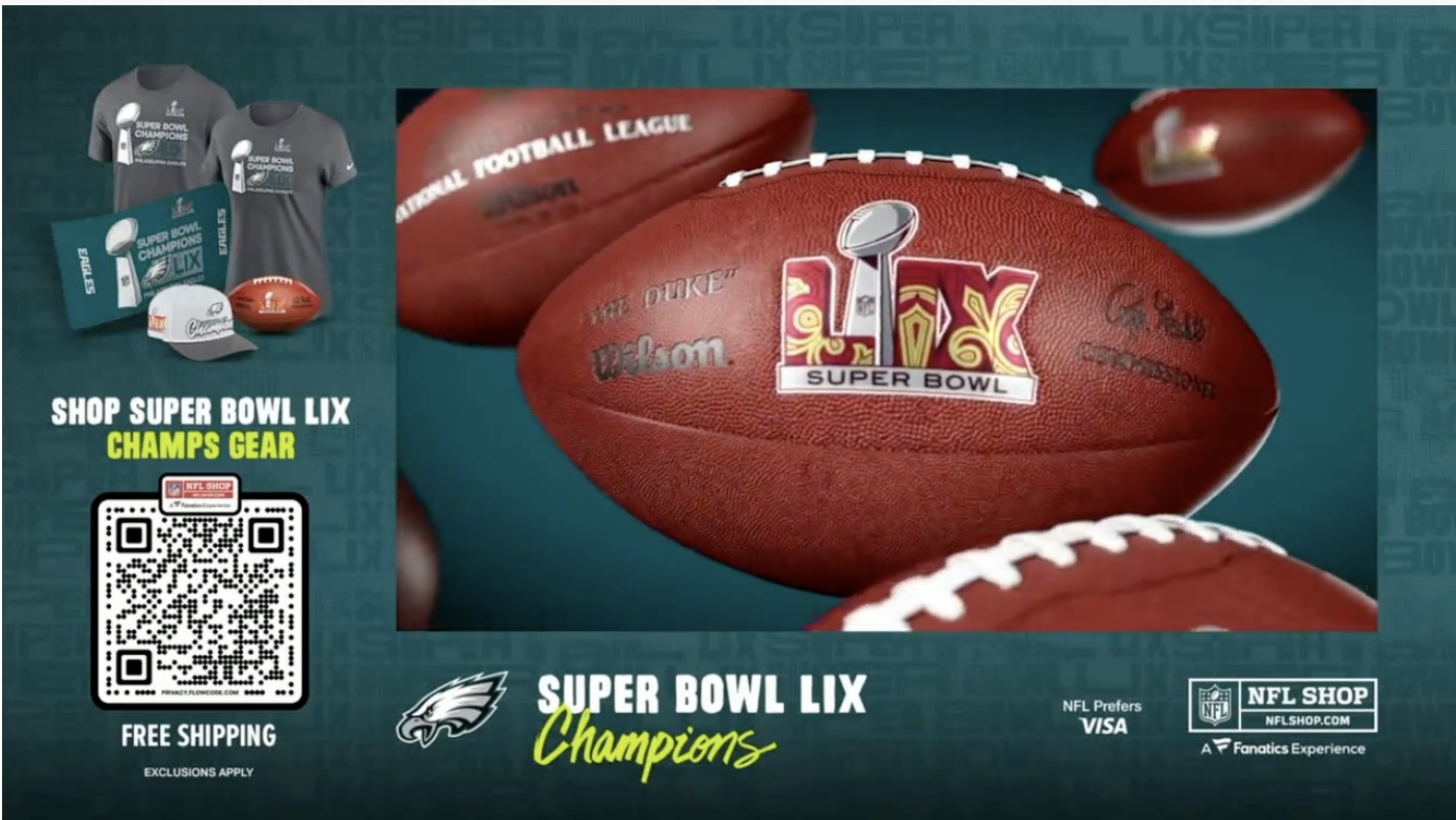 Flowcode at super bowl 205