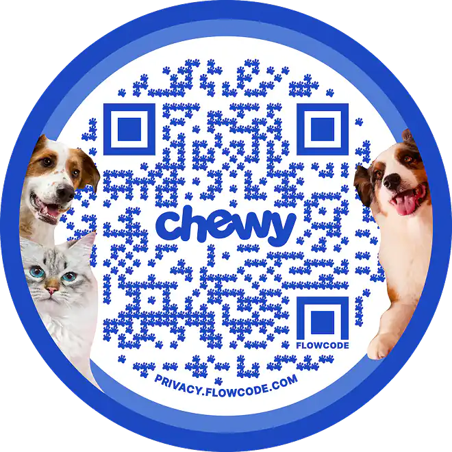 Chewy Designed Retail Flowcode QR Code