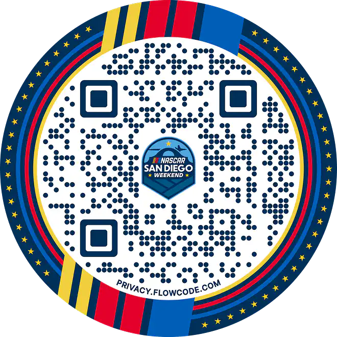 NASCAR Designed Sports Flowcode QR Code