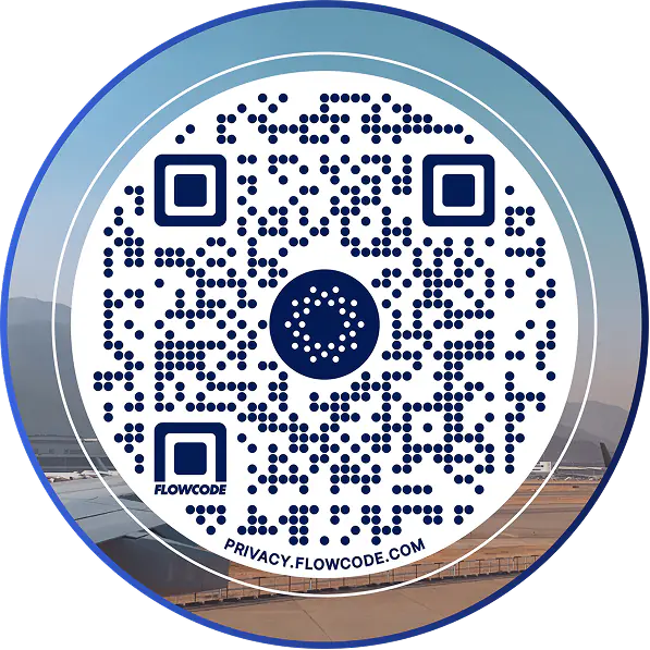 CLEAR Designed Travel Flowcode QR Code