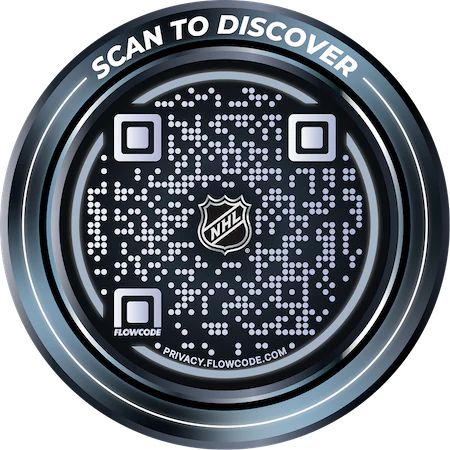 NHL Designed Sports Flowcode QR Code