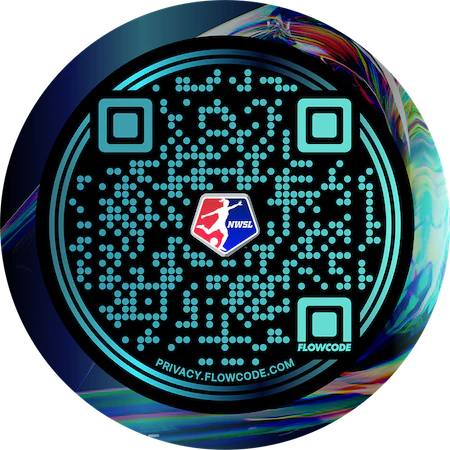 NWSL Designed Sports Flowcode QR Code