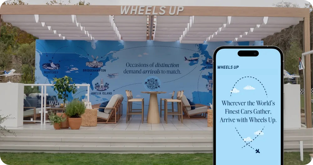 Wheels Up Activation at Monterey Car Week 2026