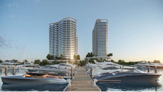 Fort Lauderdale new construction condos skyline waterfront, luxury beachfront condos Fort Lauderdale marina views, modern new development condos Fort Lauderdale beach