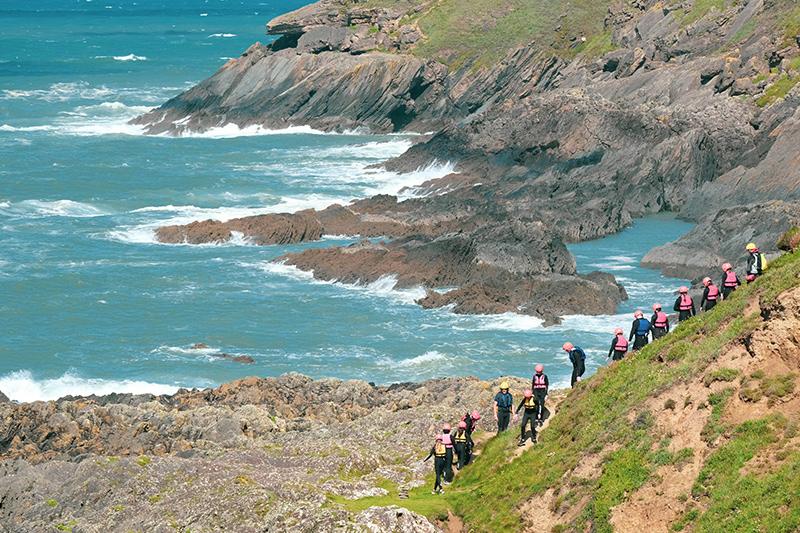 Coasteering