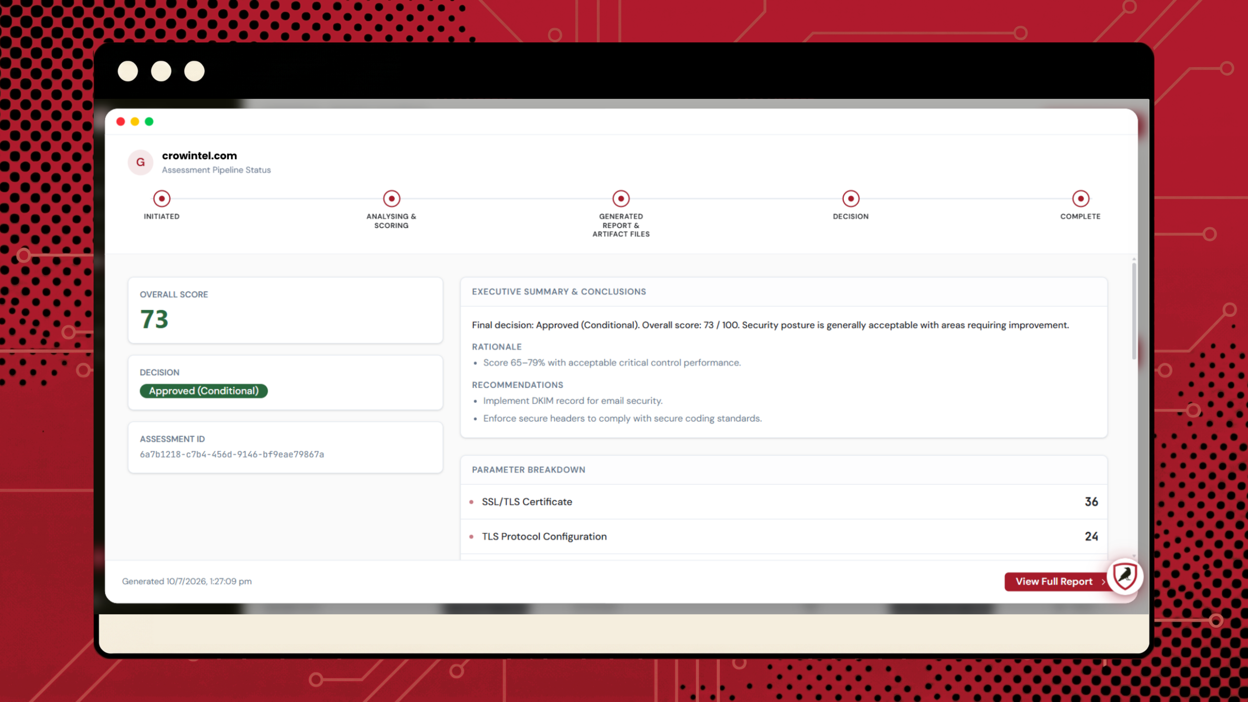 Tinycrows - Third-Party Risk Management (TPRM) - Continuous Monitoring
