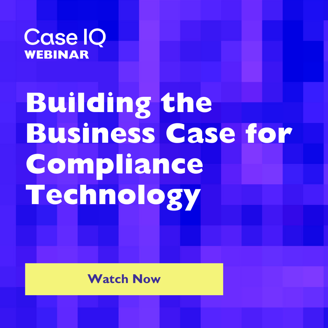 Building the Business Case for Compliance Technology