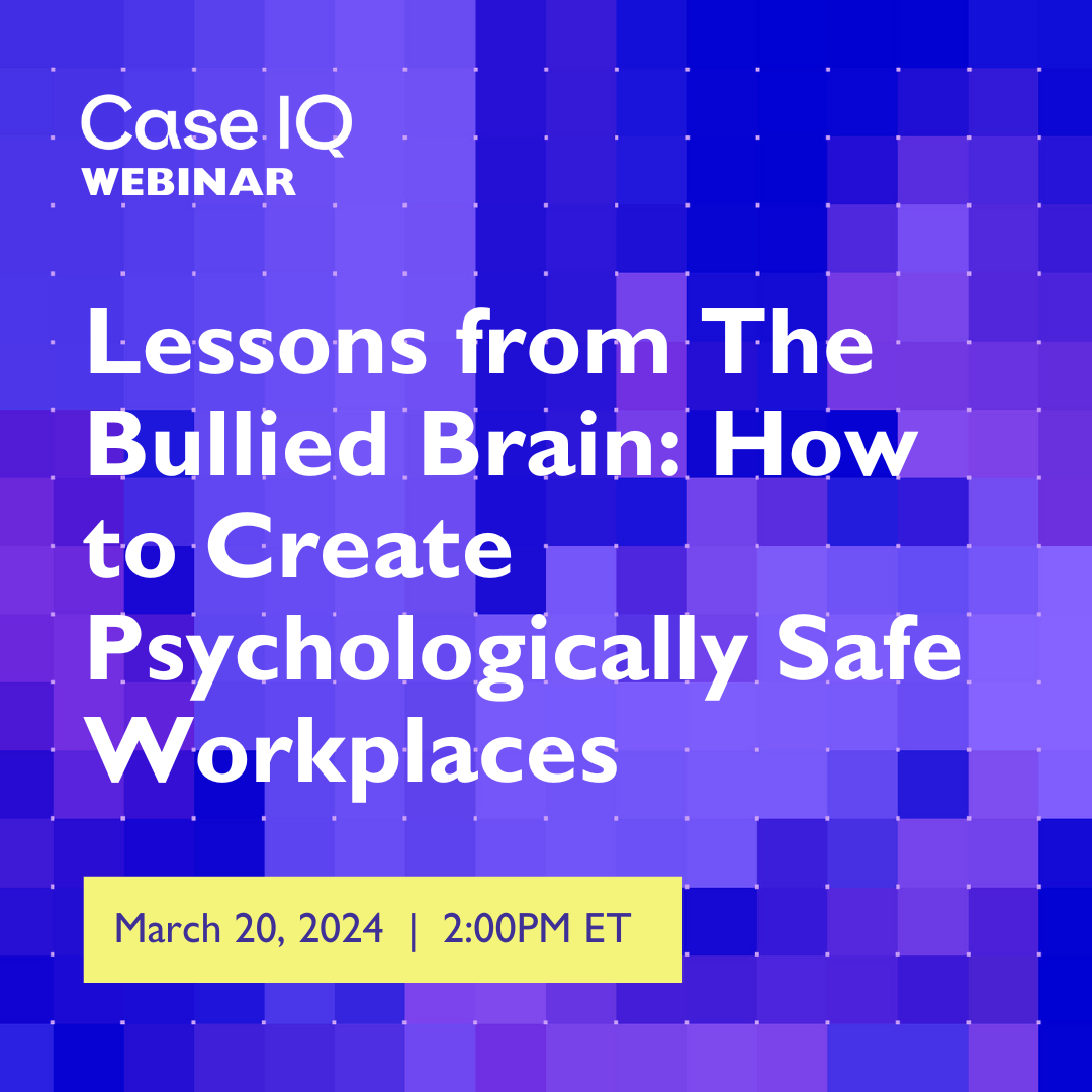 Lessons from The Bullied Brain: How to Create Psychologically Safe Workplaces