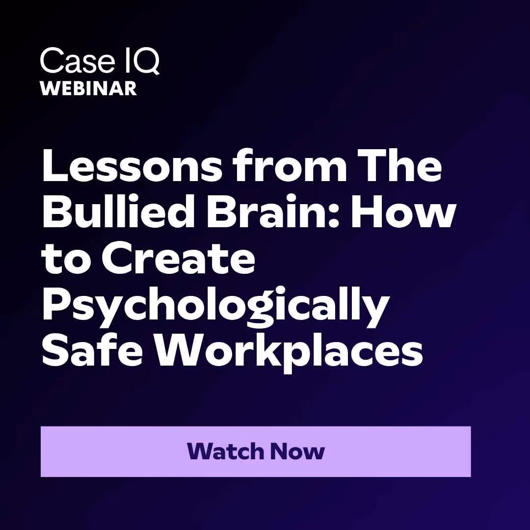 Lessons from The Bullied Brain: How to Create Psychologically Safe Workplaces
