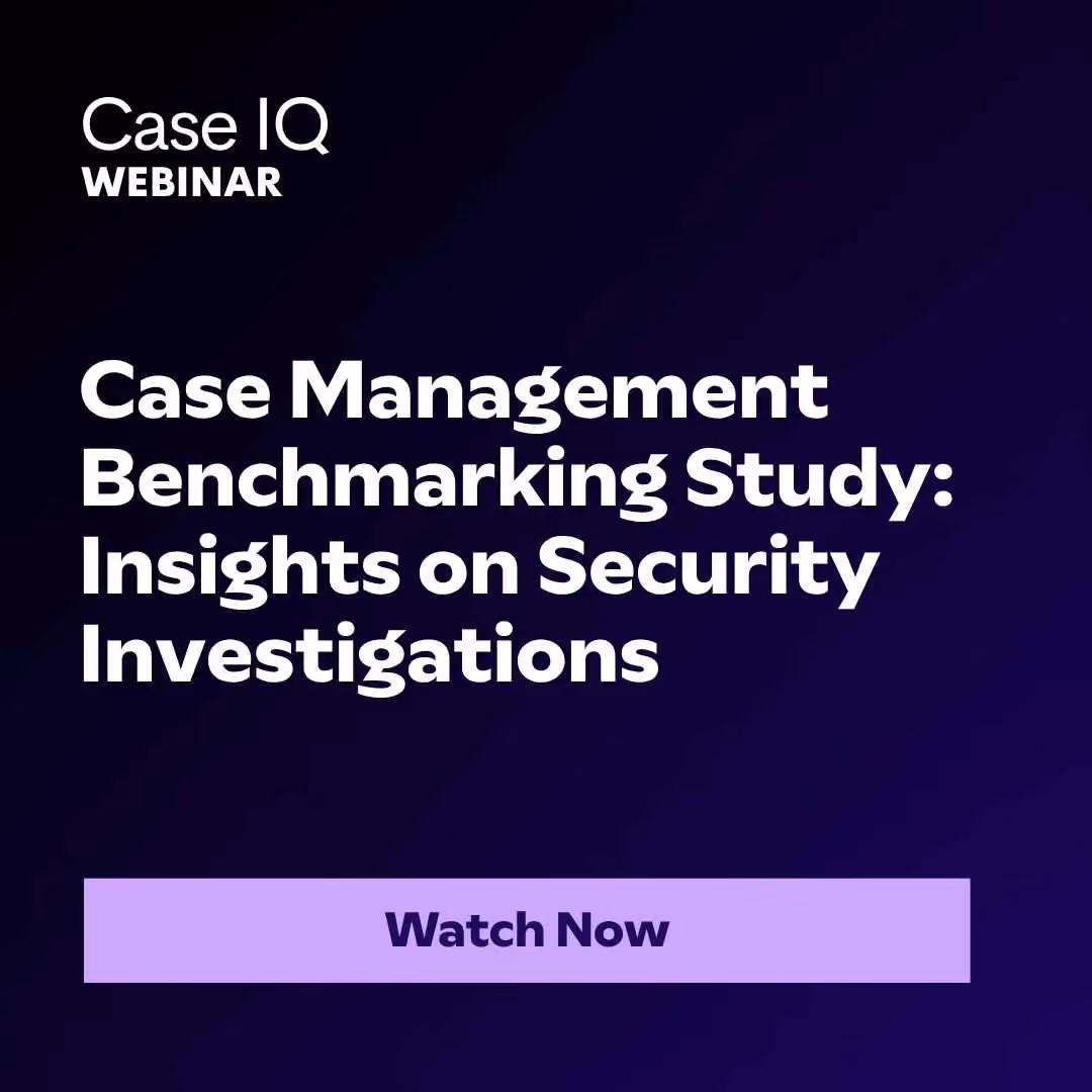 Case Management Benchmarking Study Sneak Peek: Insights on HR Investigations