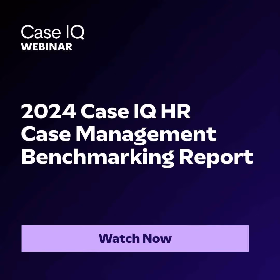 2024 Case IQ HR Case Management Benchmarking Report
