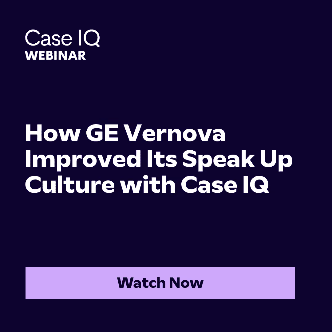 How GE Vernova Improved Its Speak Up Culture with Case IQ