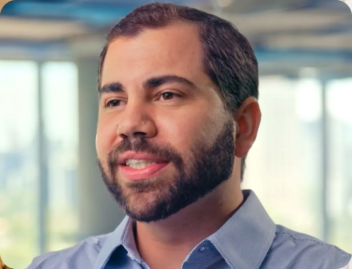 Foto Daniel Prado, Cofundador e CFO da Turbi