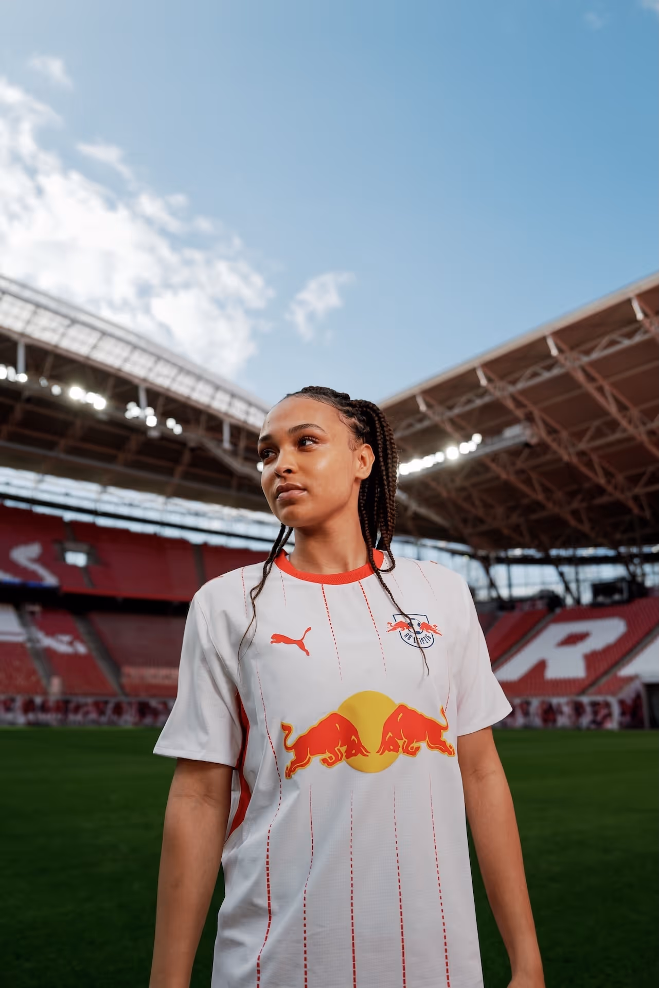Lisa Baum in neuen Jersey