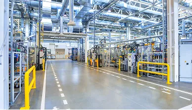 A major manufacturing plant