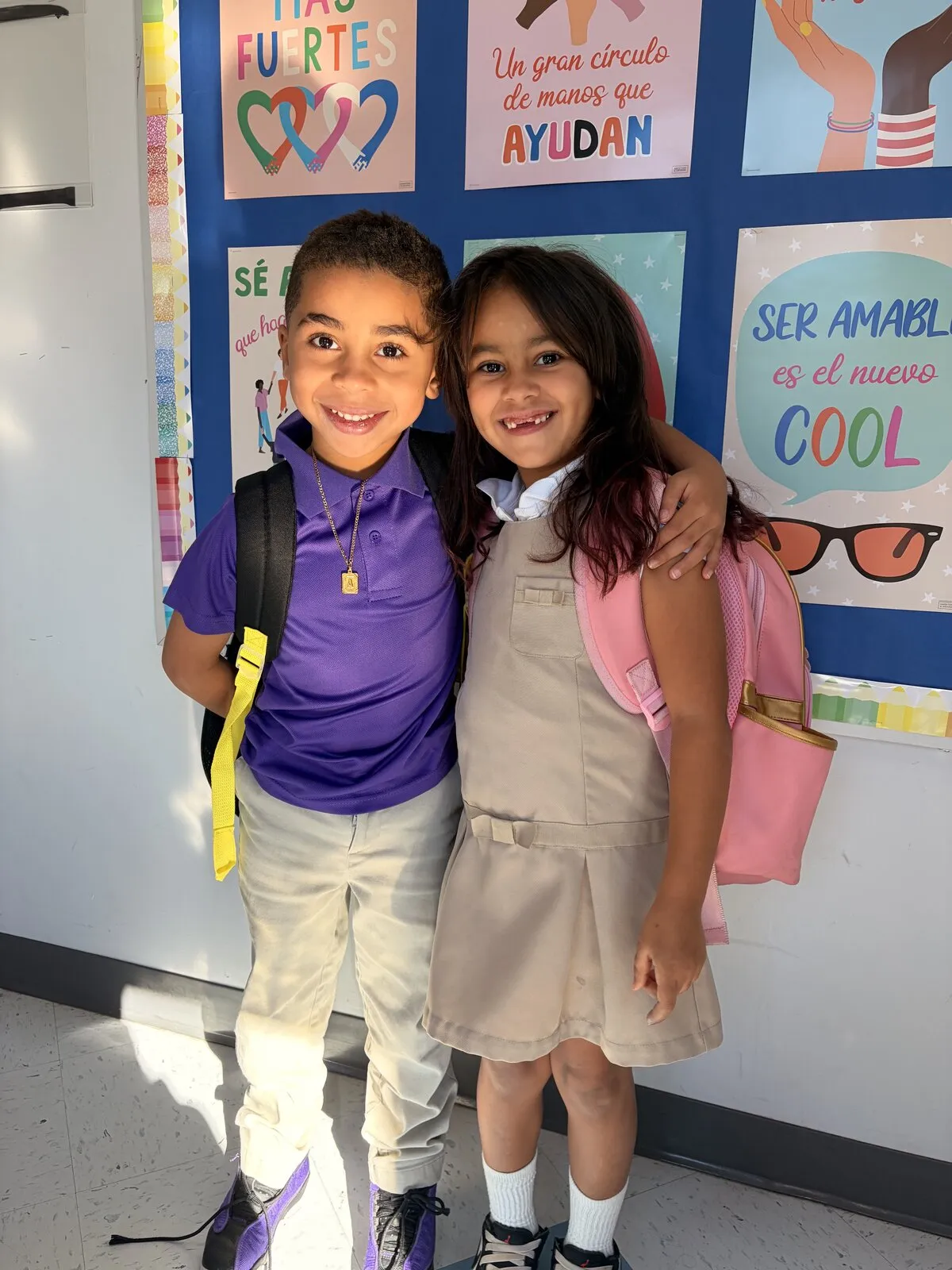 A dual-language classroom moment