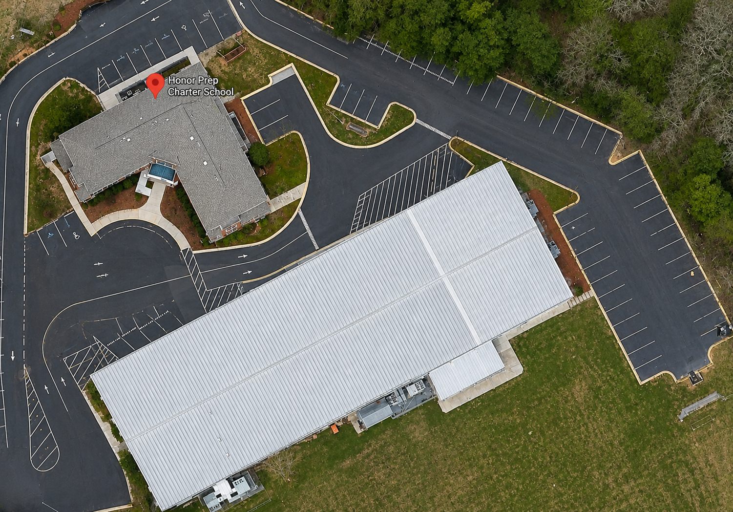 Honor Prep campus at 9108 Mallard Creek Rd