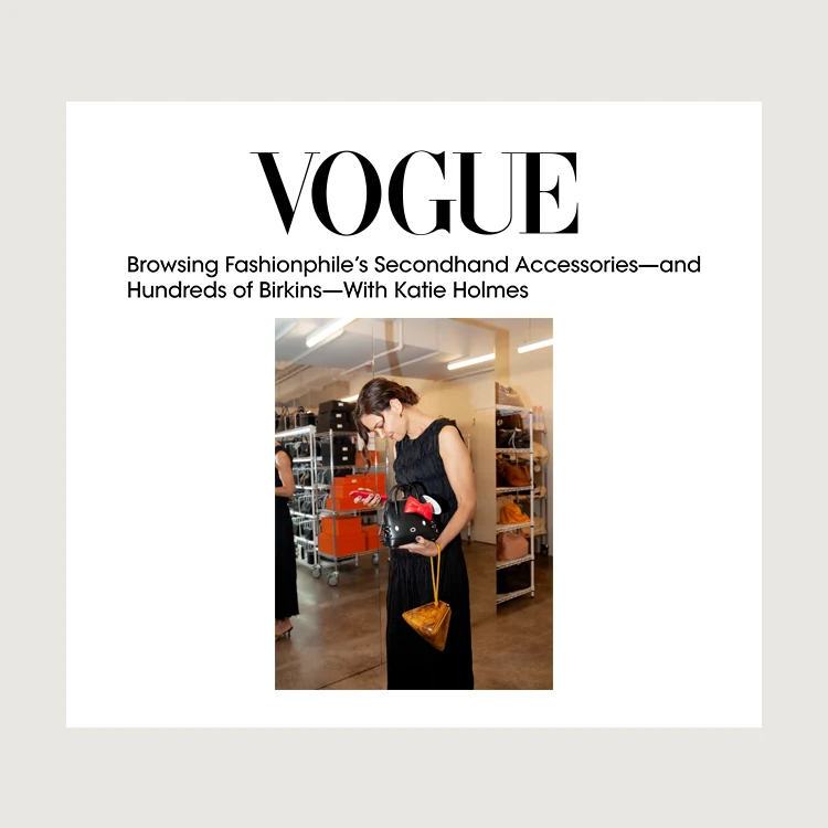 FASHIONPHILE press clipping