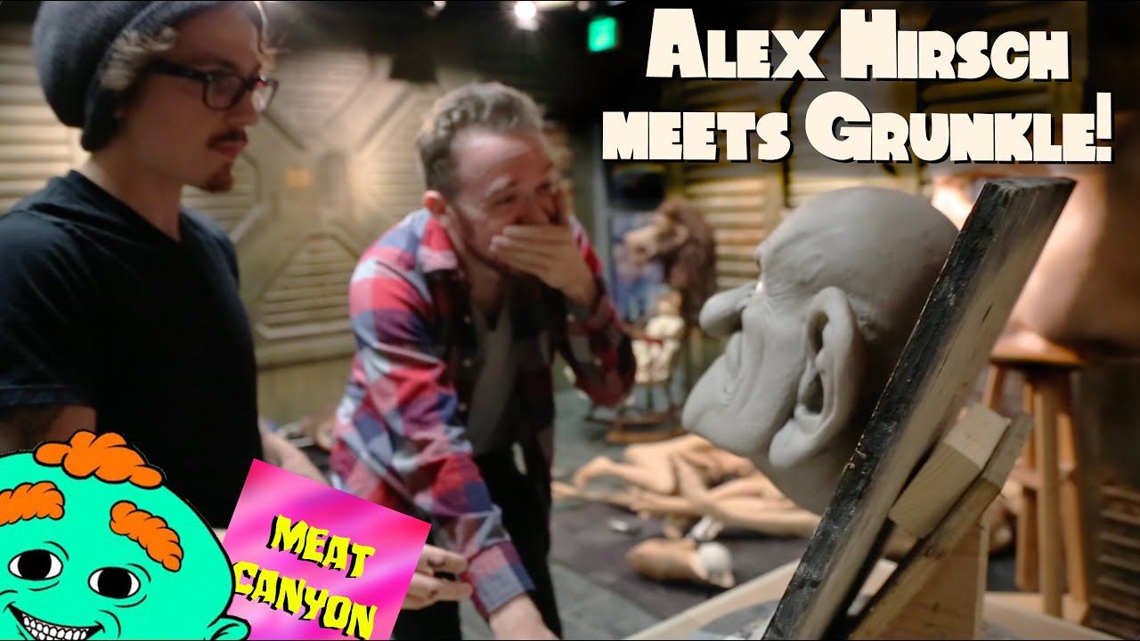 Alex Hirsch meeting Grunkle Stan (PLUS a Special Announcement!!)