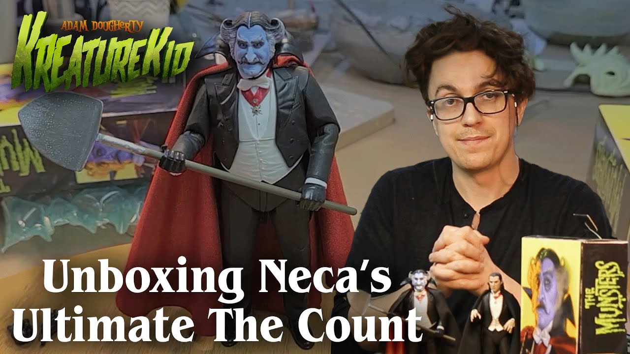 Unboxing Neca's Ultimate The Count from Rob Zombie's The Munsters