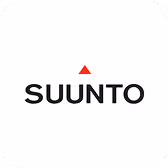 Suunto brand logo with a red triangle above the letter U.