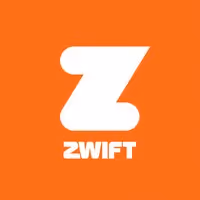 White stylized Z and Zwift text on an orange background.