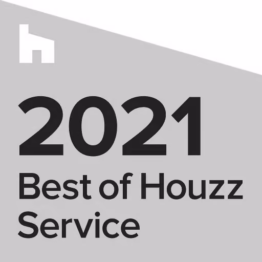 2021 Best of Houzz Service award badge