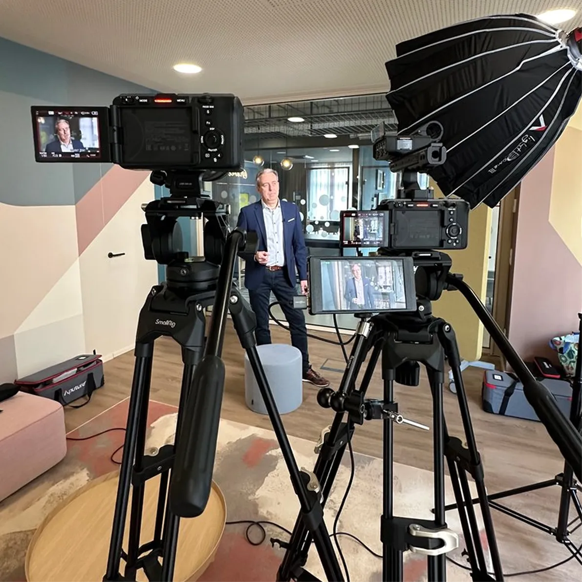 Videorproduktion in der Nähe