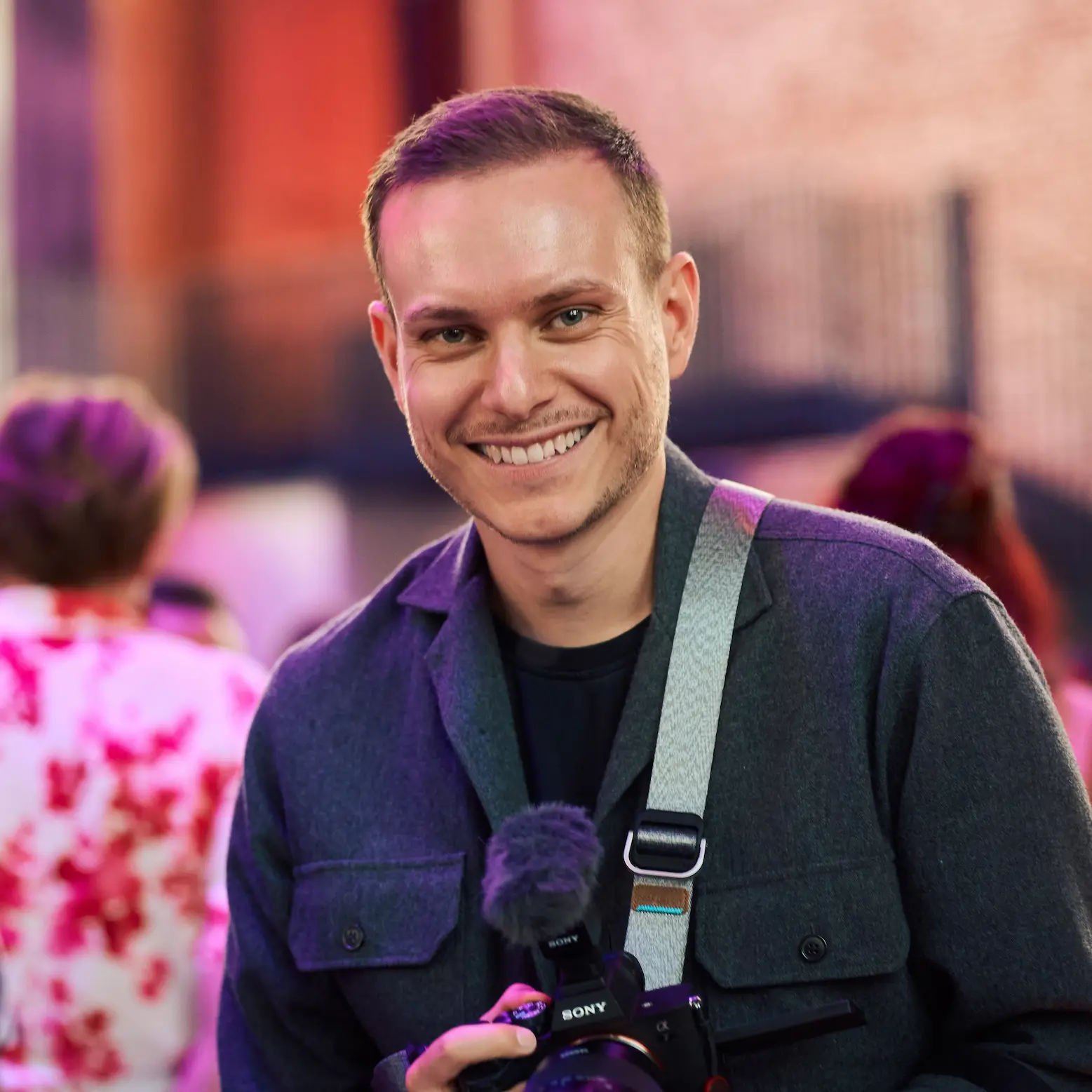 Marc mit Kamera