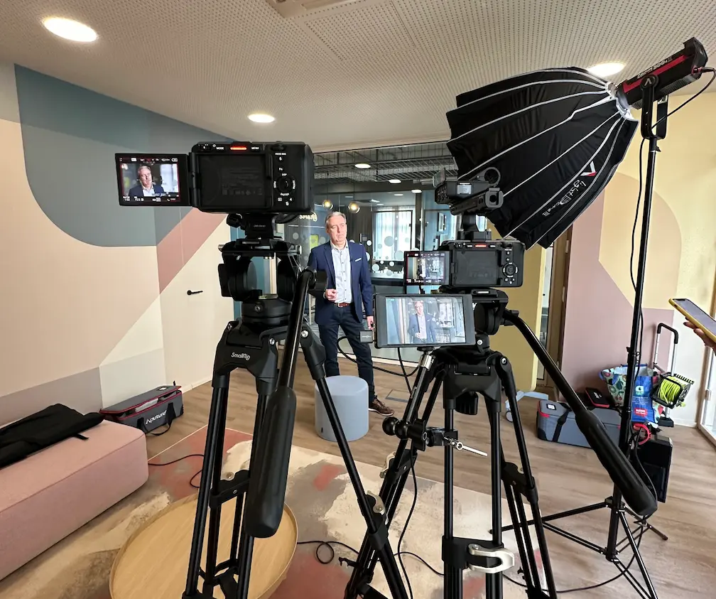 Imagefilm Dreh Muenchen Behind the Scenes