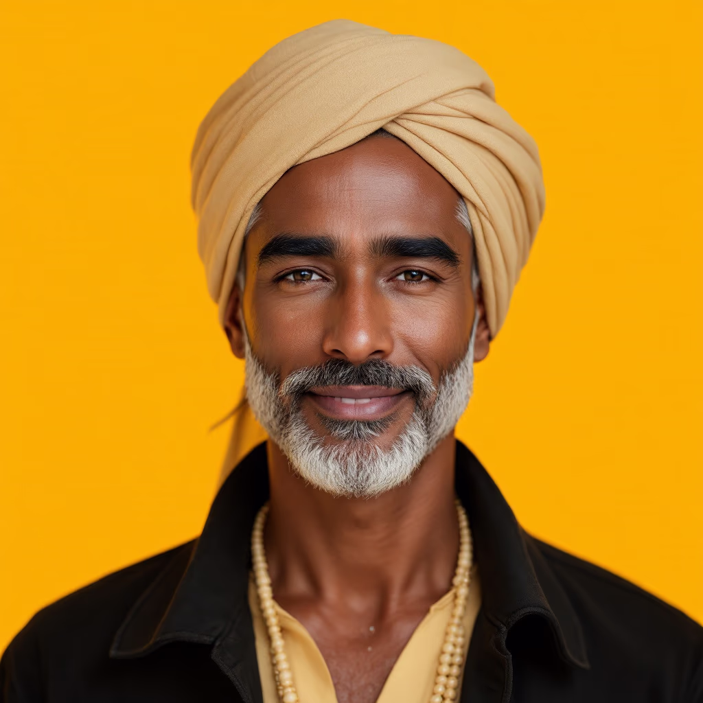 [headshot] image of community member (for a hindu temple)