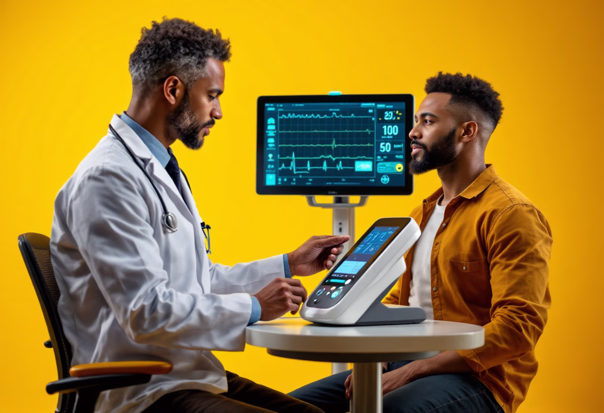 image of a doctor with a patient