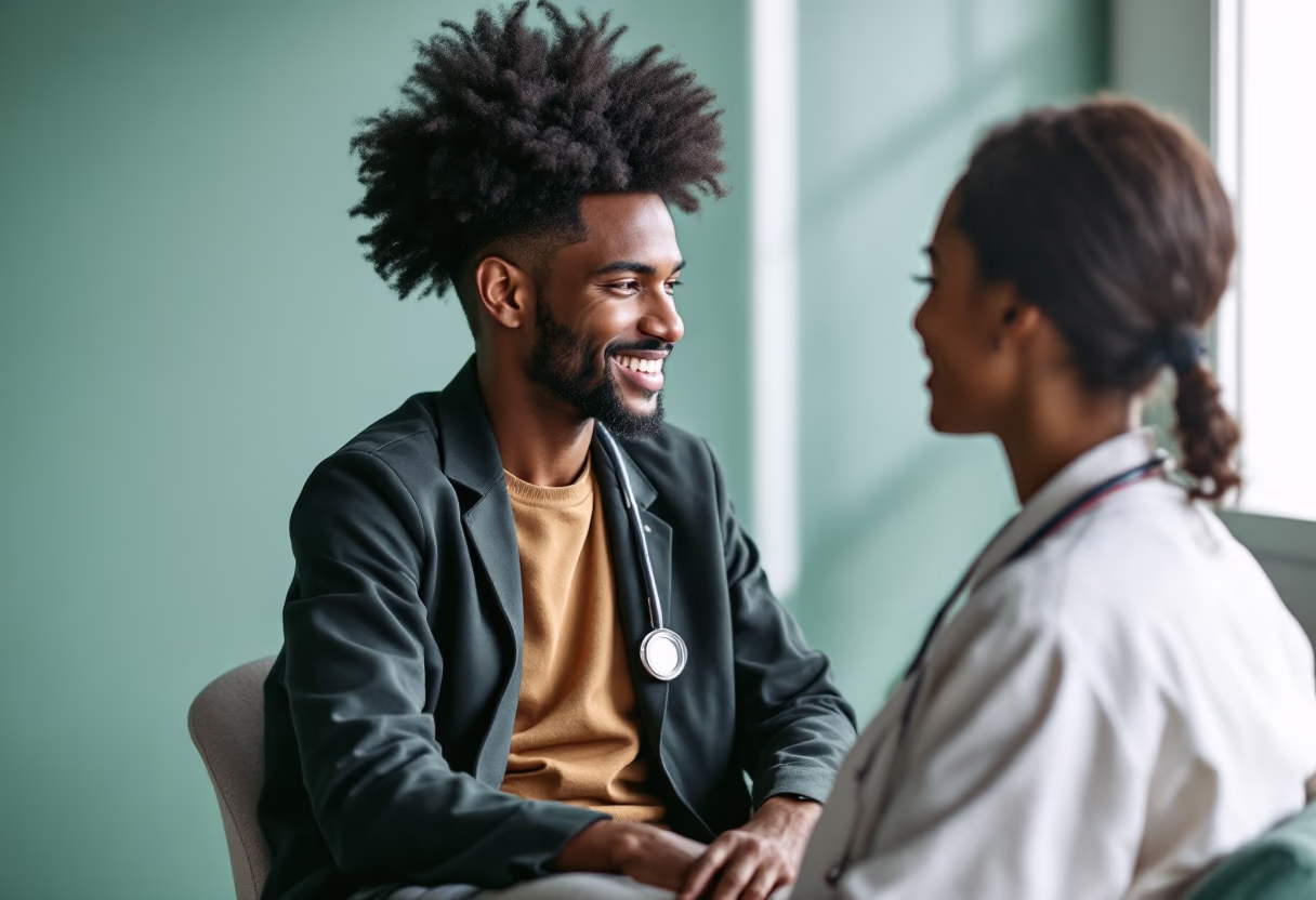 doctor consulting a patient