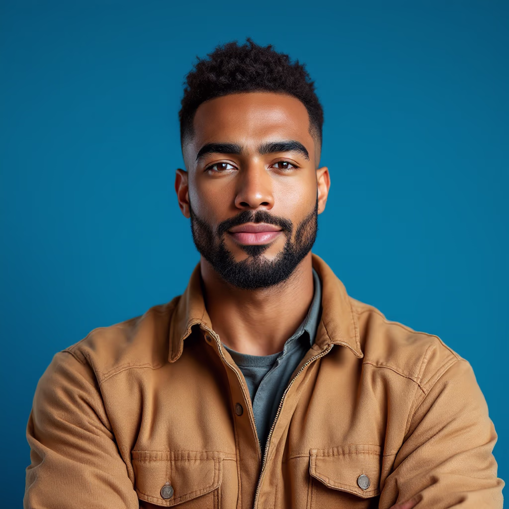 [headshot] image of customer (for a trucking company)