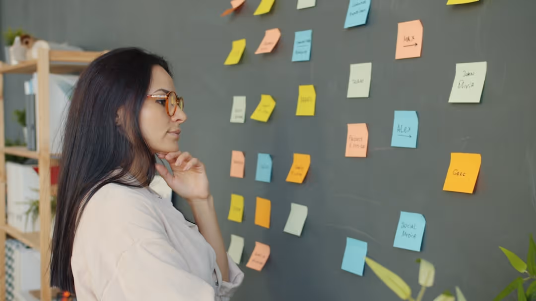 Strategic insights flourish amidst a vibrant palette of ideas
