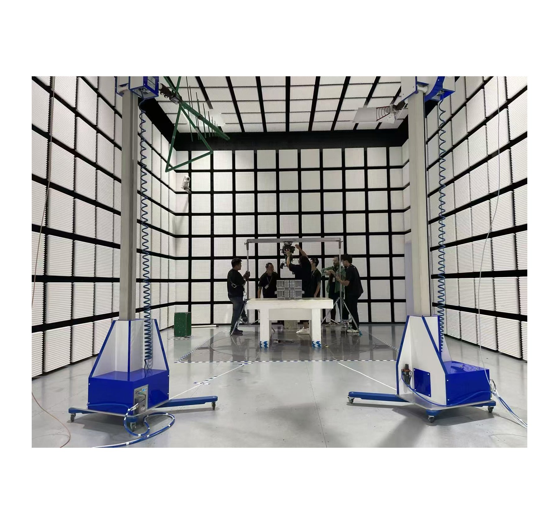 Camera team during a take on the Lenovo Beijing shoot