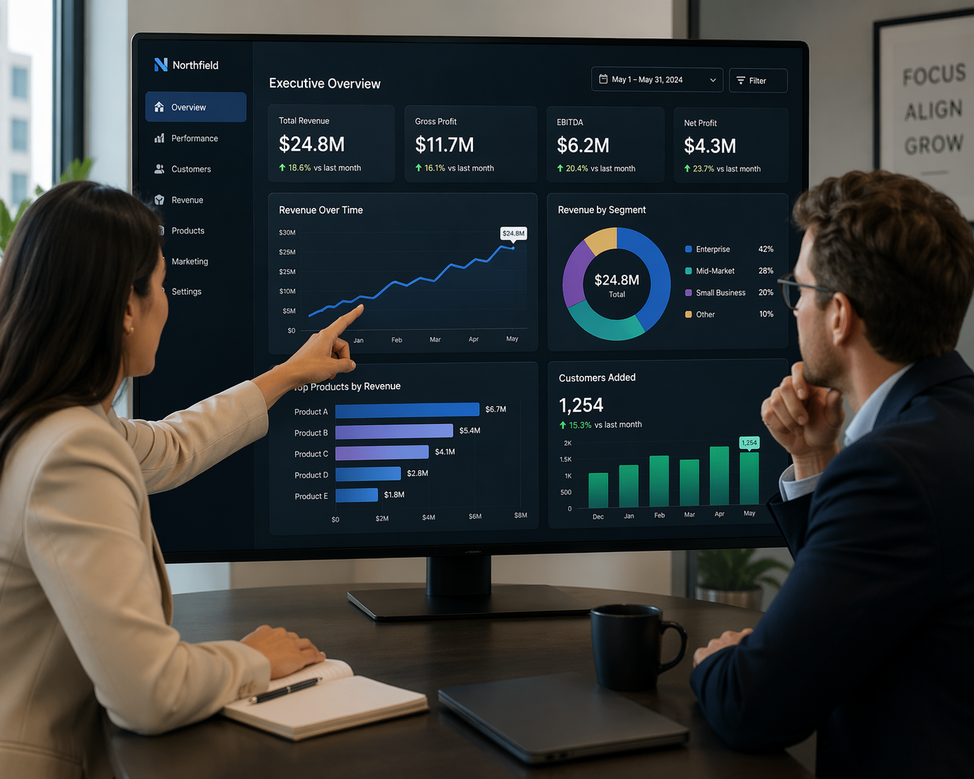 image of financial charts