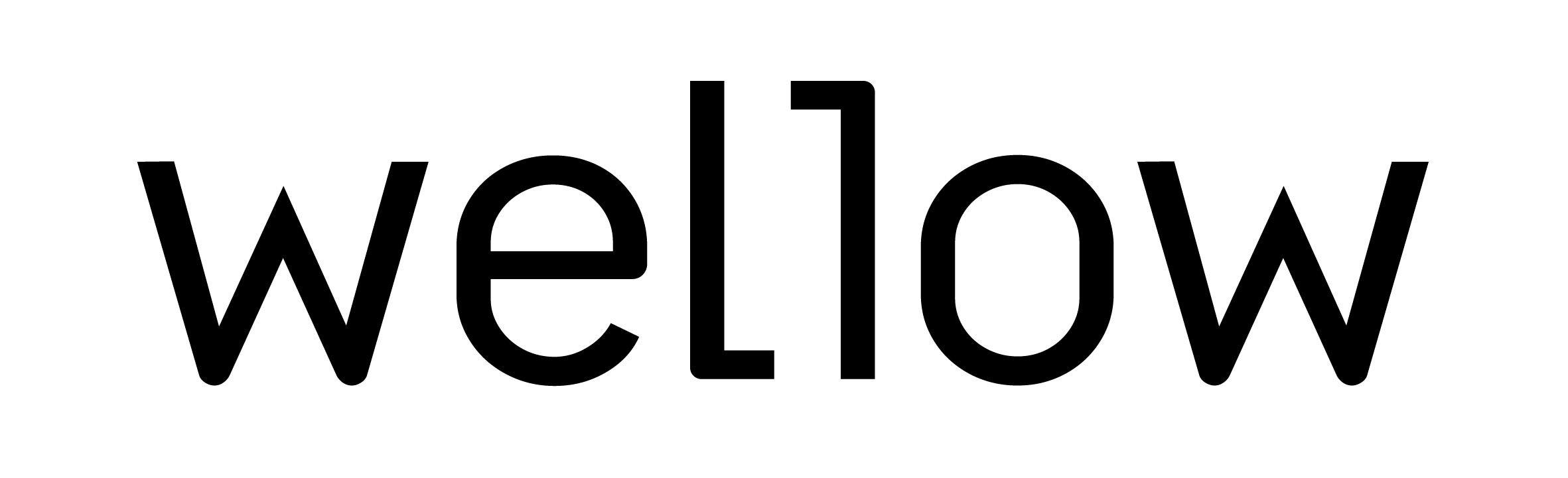 Type logo of wellow