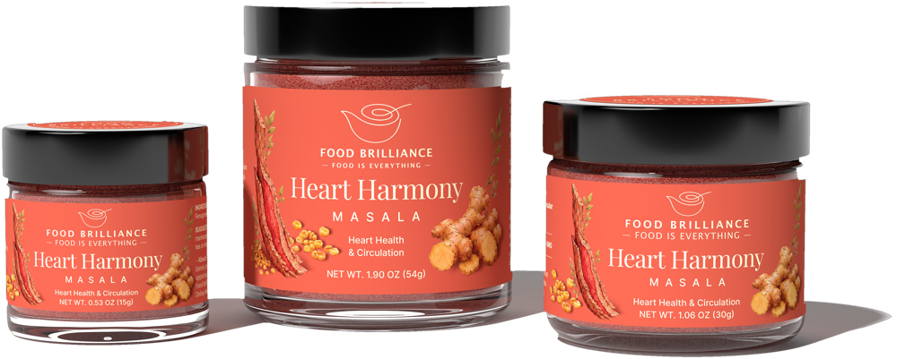 Heart Harmony masala in all three jar sizes