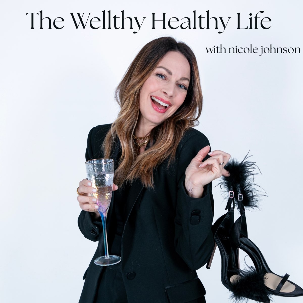 The Wellthy Healthy Life with Nicole Johnson podcast cover art