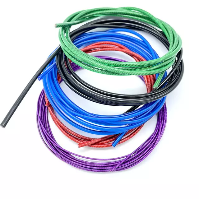 PVC / Nylon / PU / HD Coated Wire Ropes