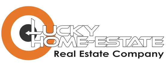 Lucky home estate logo