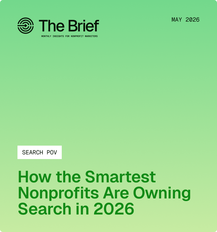How the Smartest Nonprofits are Owning Search in 2026