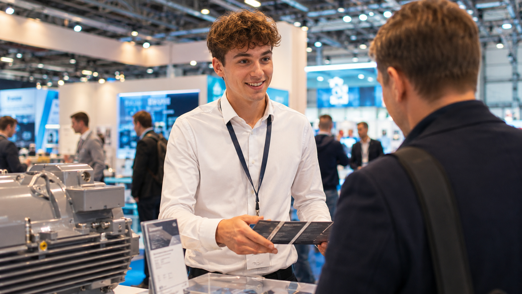 Student bei kurzfristiger Beschäftigung auf einer Messe - 70-Tage-Regel und Minijob-Grenze 2026