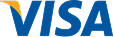 Visa payment card company logo.