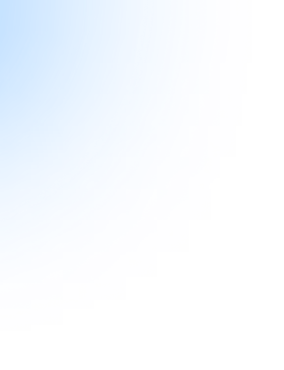 Blue circle gradient with radiating lighter blue rings on a transparent background.