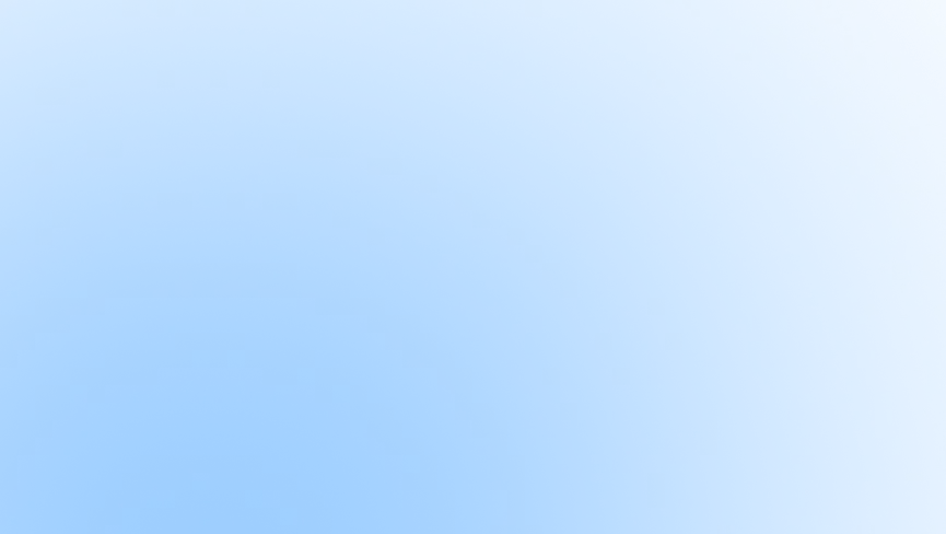 Solid bright blue background.