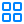 Blue icon depicting a grid of four small squares arranged in a 2x2 layout.